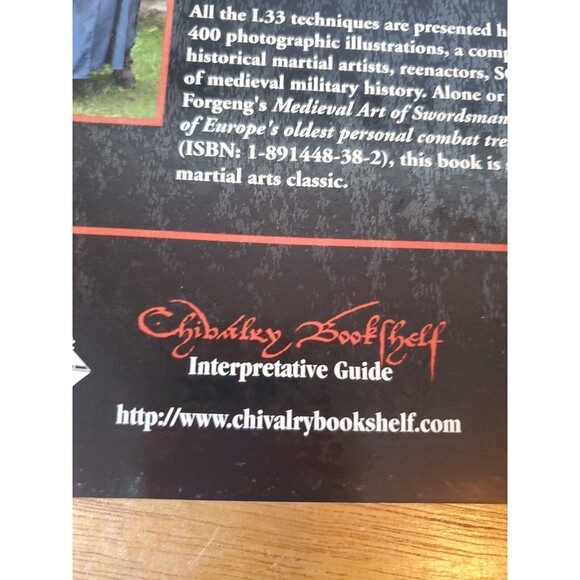 Medieval Art of Sword and Shield : The Combat System of Royal Armouries MS I. 33 - Picture 6 of 6